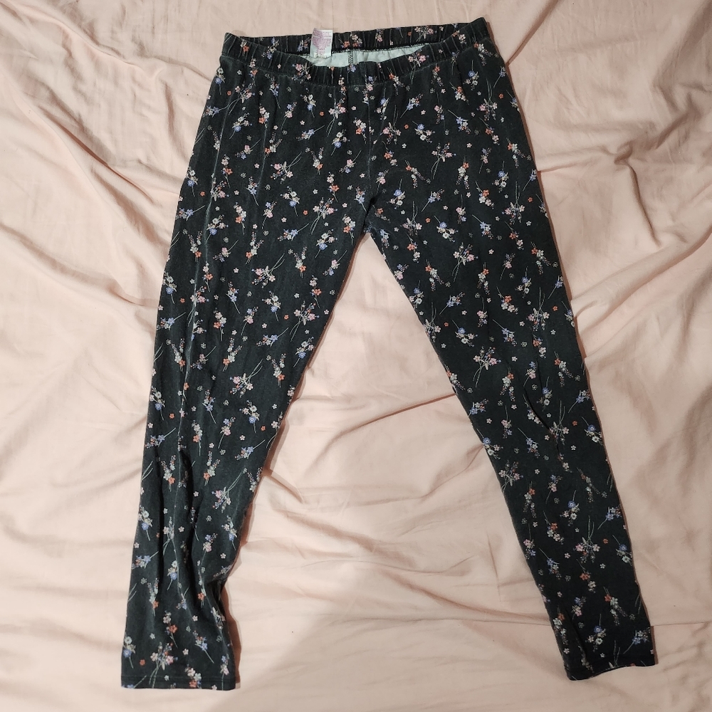 Floral leggings
